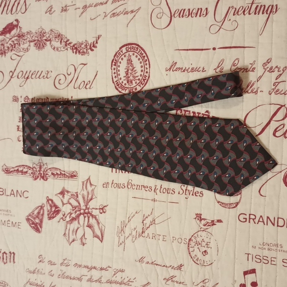 Christian Dior Monsieur Silk Tie Mens Suit Necktie Black Gray Wine Ivory Blue